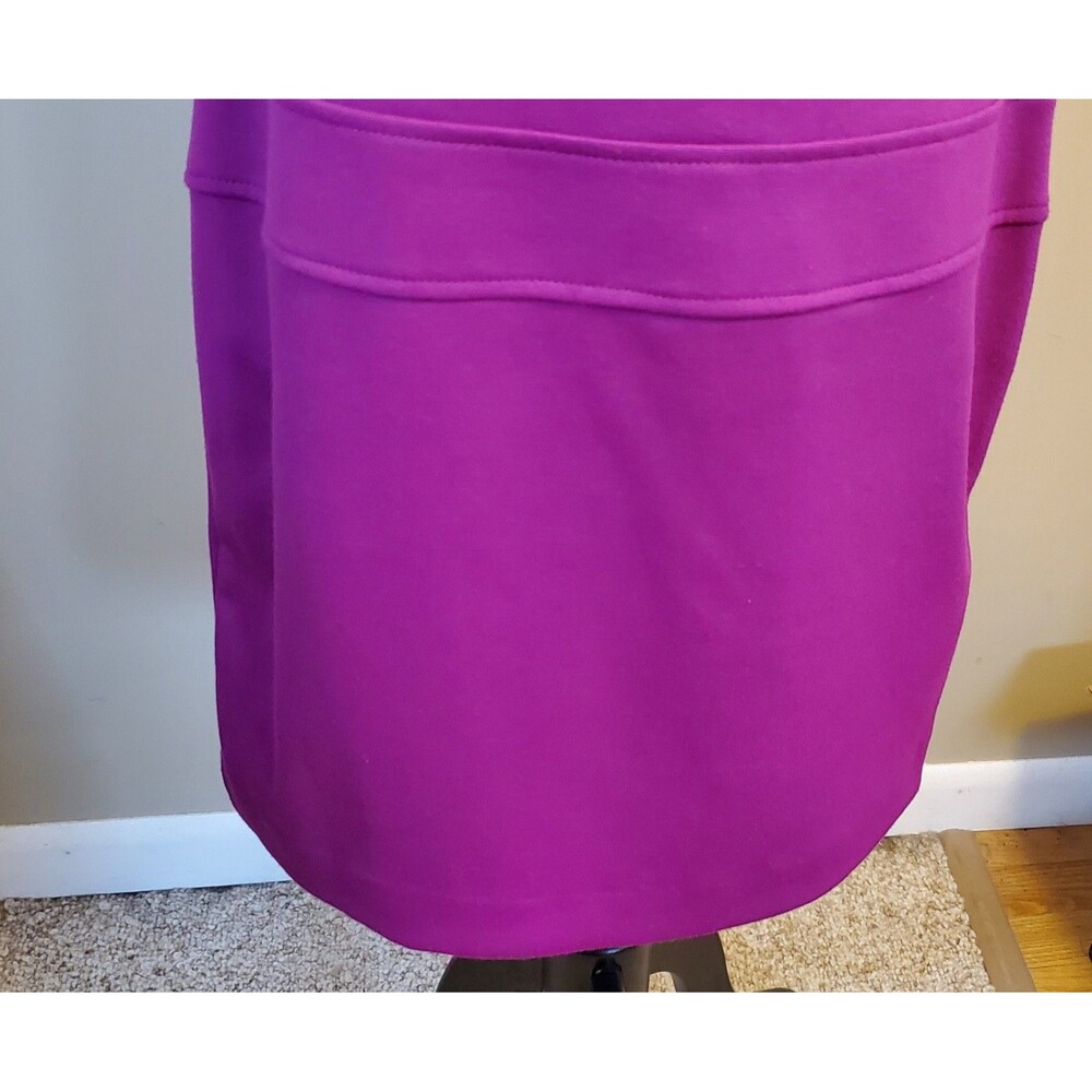 Sandra Darren Women’s Sheath Dress Size 10 Purple Sleeveless Washable NWT - Picture 3 of 9